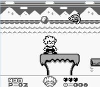 une photo d'Ã©cran de Kid Dracula sur Nintendo Game Boy